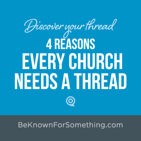 4 Reasons for a Thread